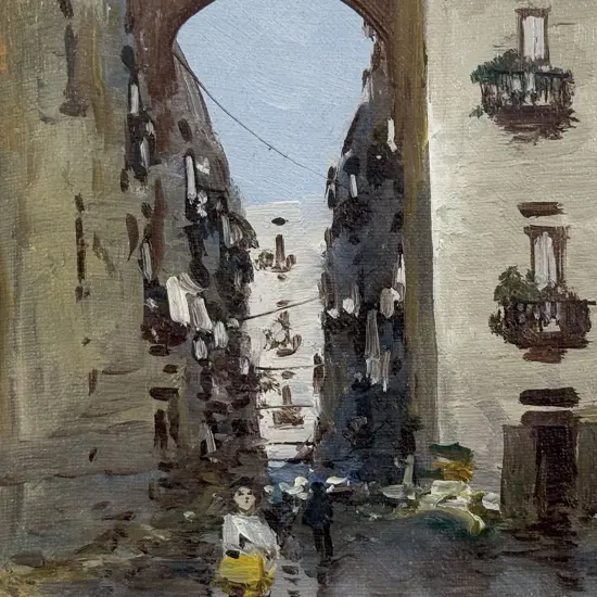 Unknown Artist - European Street Scene