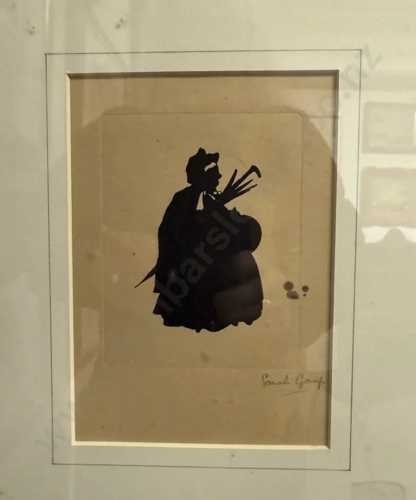 Two Works - Silhouette and Naive Botanical Study Image 1++