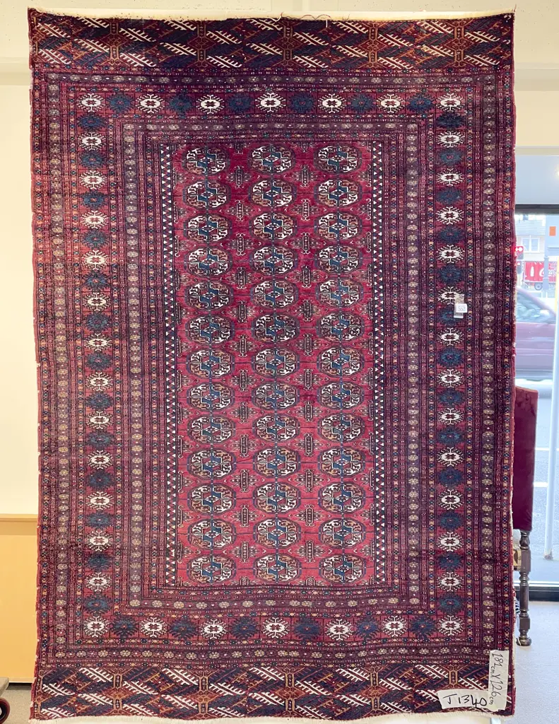Antique Persian Bohkara Rug Image 1++