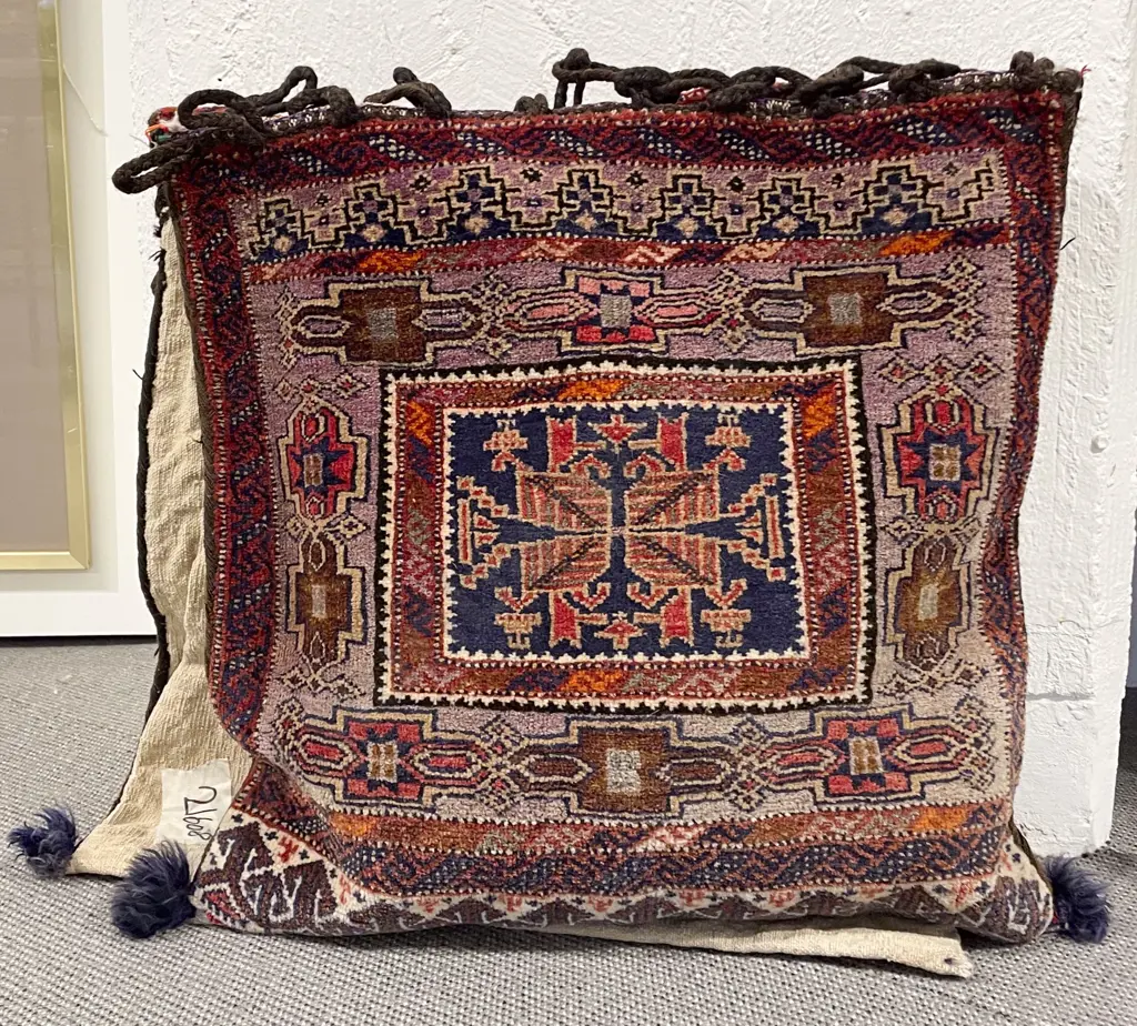 Antique Persian Saddlebag Image 1++