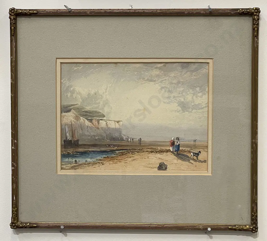 After Richard Parkers Bonington (British 1802 - 1828) - The Pays de Caux Image 1++