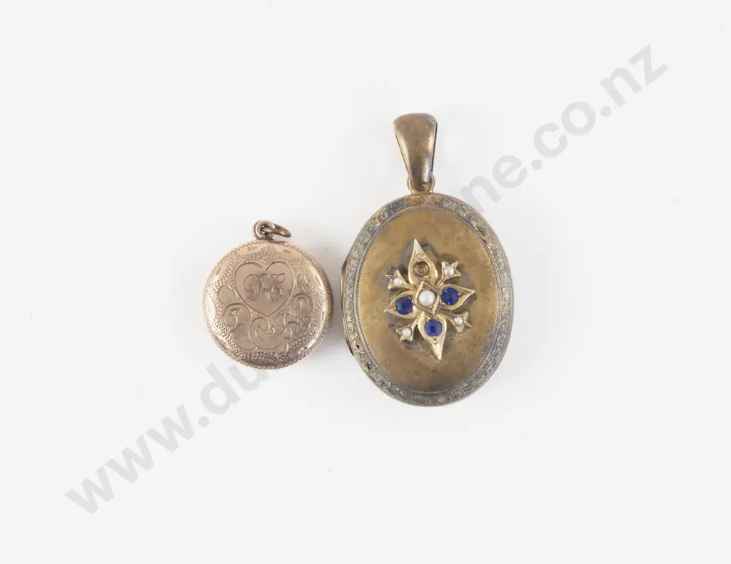 Victorian 9ct Circular Photo Locket Image 1++