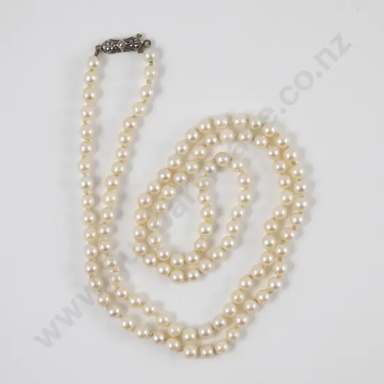 Single Strand Uniform Cultured Pearl Necklace