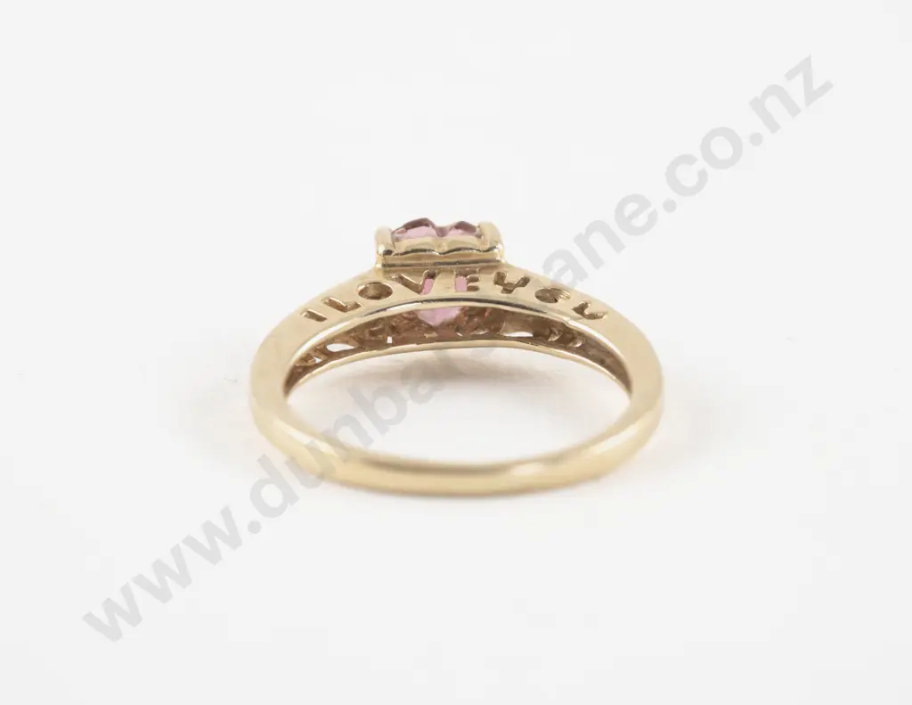 14ct Seven Stone Pink Sapphire and Diamond Ring Image 1++