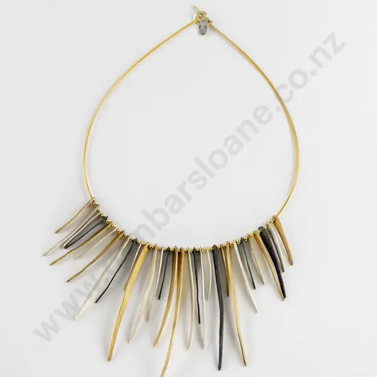 La Cognata Modern Design .925 Silver Necklace