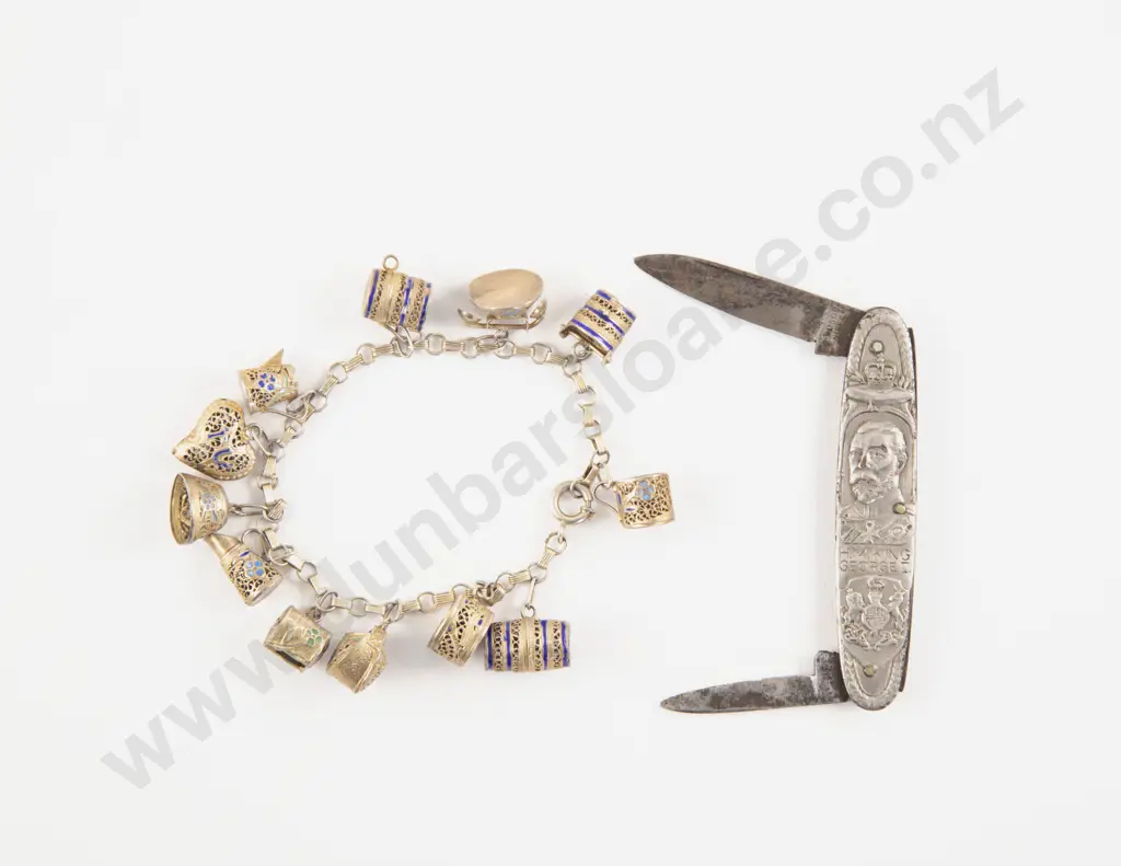 Geo V and Queen Mary Folding Pocket Knife Image 1++