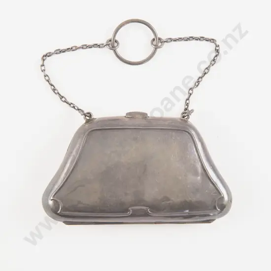 C20th Silver Plate Purse