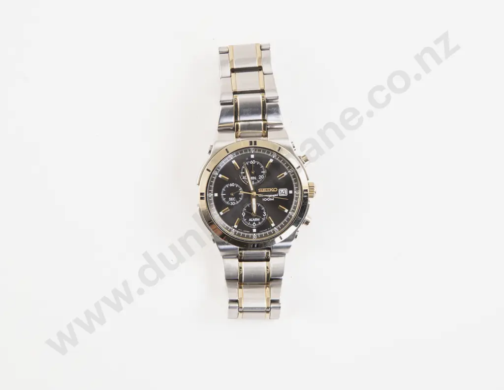 Seiko Solar Chronograph Gents Wrist Watch Image 1++