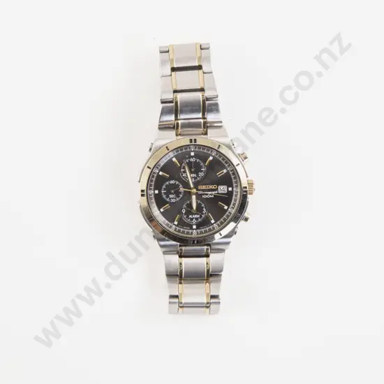 Seiko Solar Chronograph Gents Wrist Watch