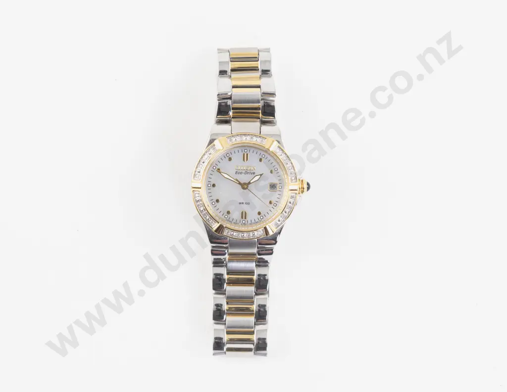 Citizen Eco-Drive MOP Ladies Wrist Watch Image 1++