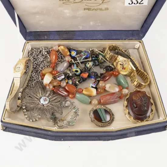 Collection of Assorted Costume Jewellery including Mickey Mouse Watch