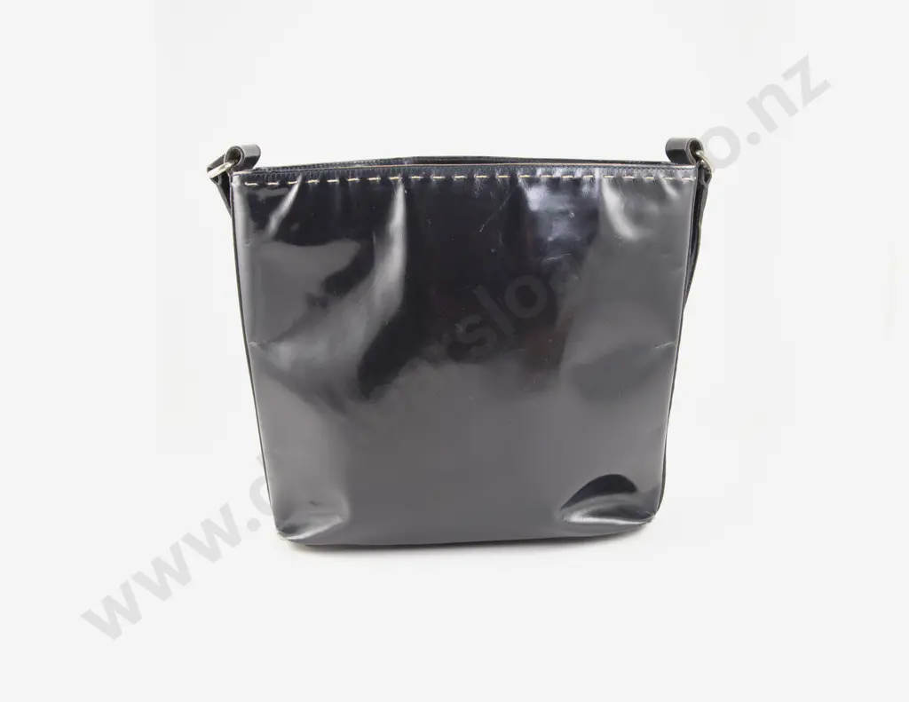 Vintage Prada Black Leather Handbag Image 1++