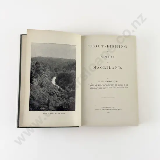 Hamilton George Douglas - Trout-Fishing and Sport in Maoriland