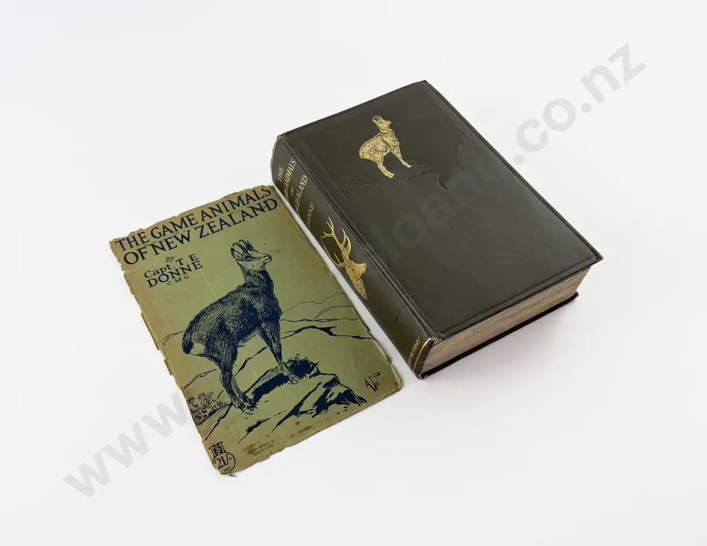 Donne T E - The Game Animals Of New Zealand Image 1++
