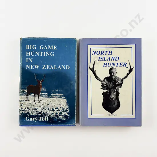 2 New Zealand Deer Hunting Books