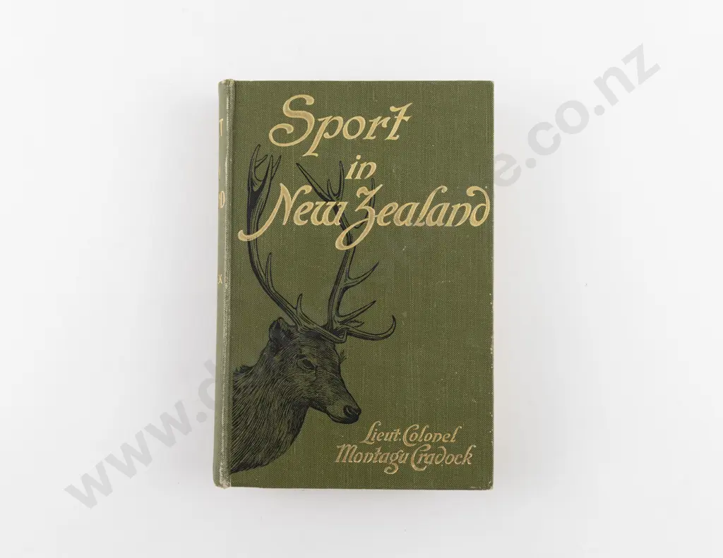 Cradock Lieut-Col Montagu - Sport in New Zealand Image 1++