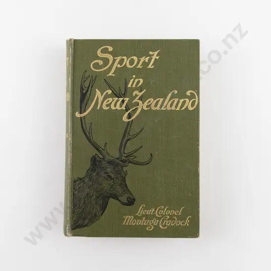 Cradock Lieut-Col Montagu - Sport in New Zealand