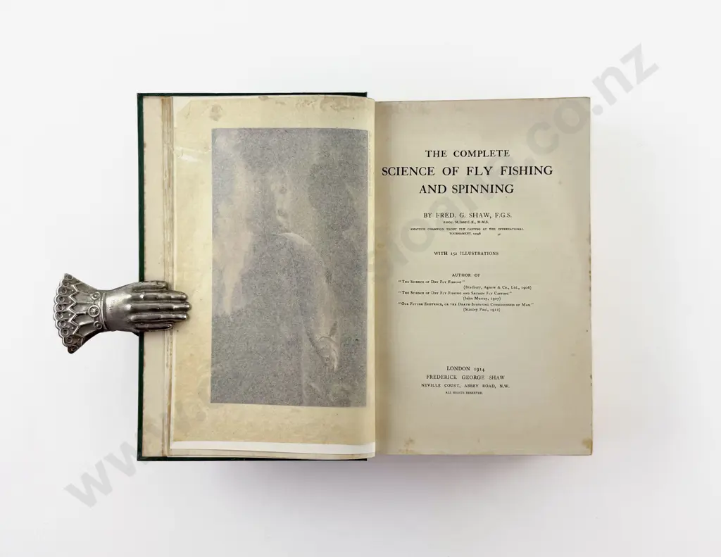 Shaw Fred G - The Complete Science Of Fly Fishing And Spinning Image 1++