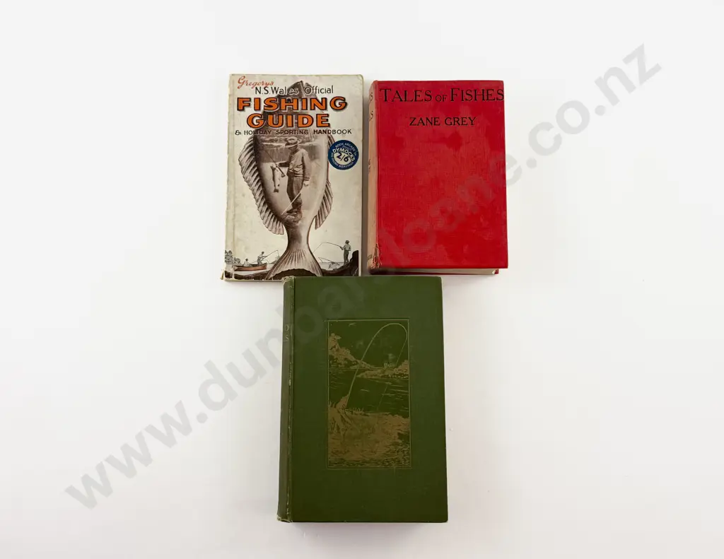 3 Vintage Fishing Volumes Image 1++