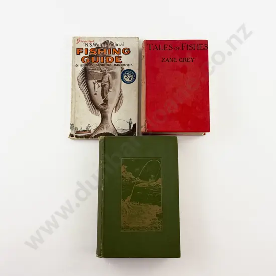 3 Vintage Fishing Volumes