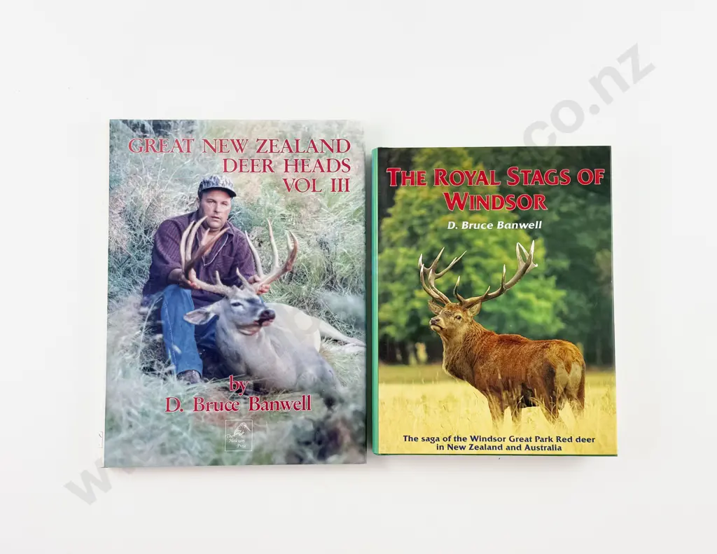 Banwell D Bruce - Great New Zealand Deer Heads Vol III Image 1++