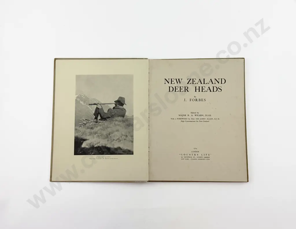 Forbes John - New Zealand Deer Heads Image 1++