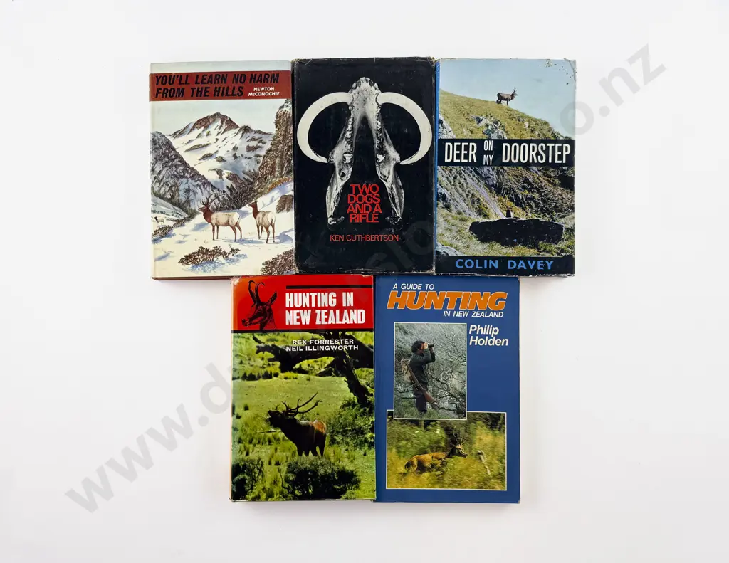 5 New Zealand Hunting Books Image 1++