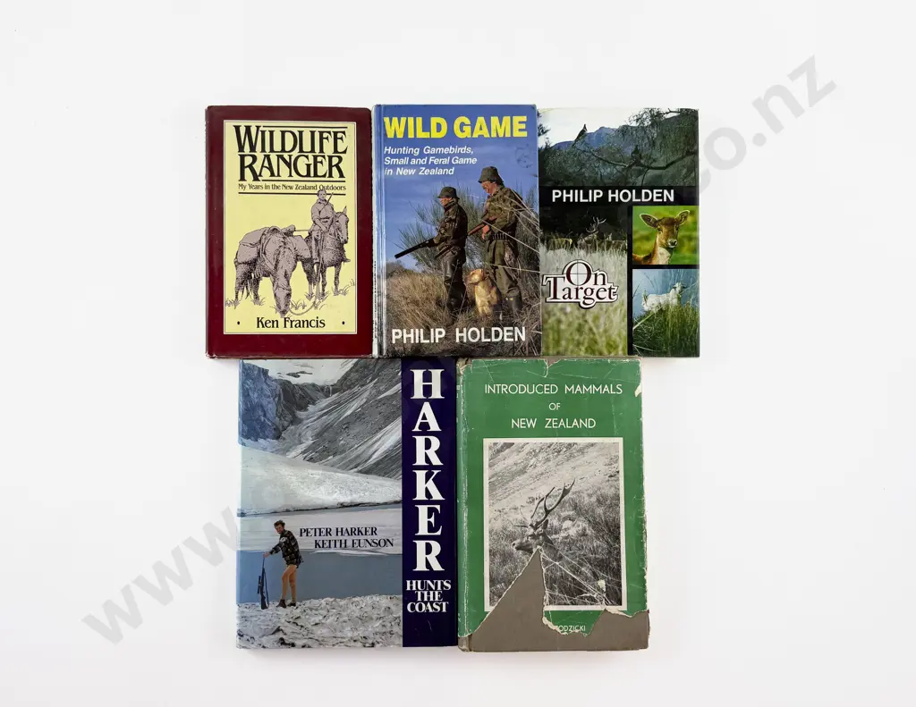 5 NZ Hunting Books Image 1++