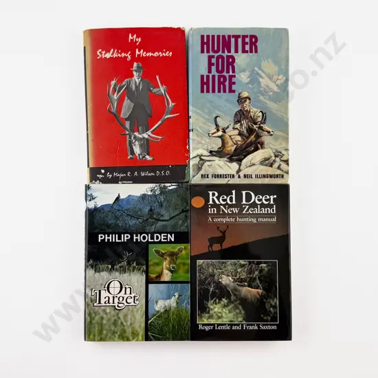 4 New Zealand Deer Hunting Volumes