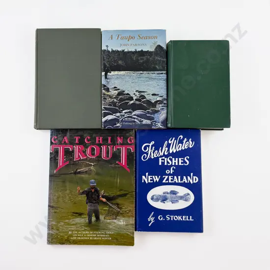 6 Various Fishing Books