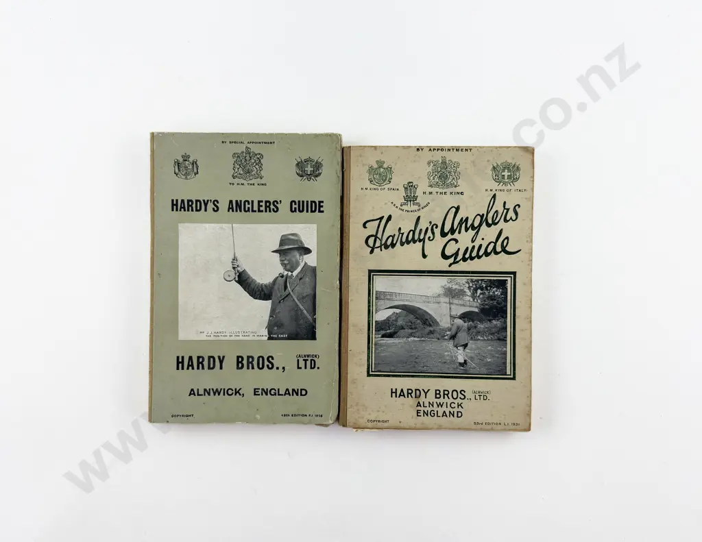 2 Hardy's Anglers Guides, 1926 & 1931 Image 1++