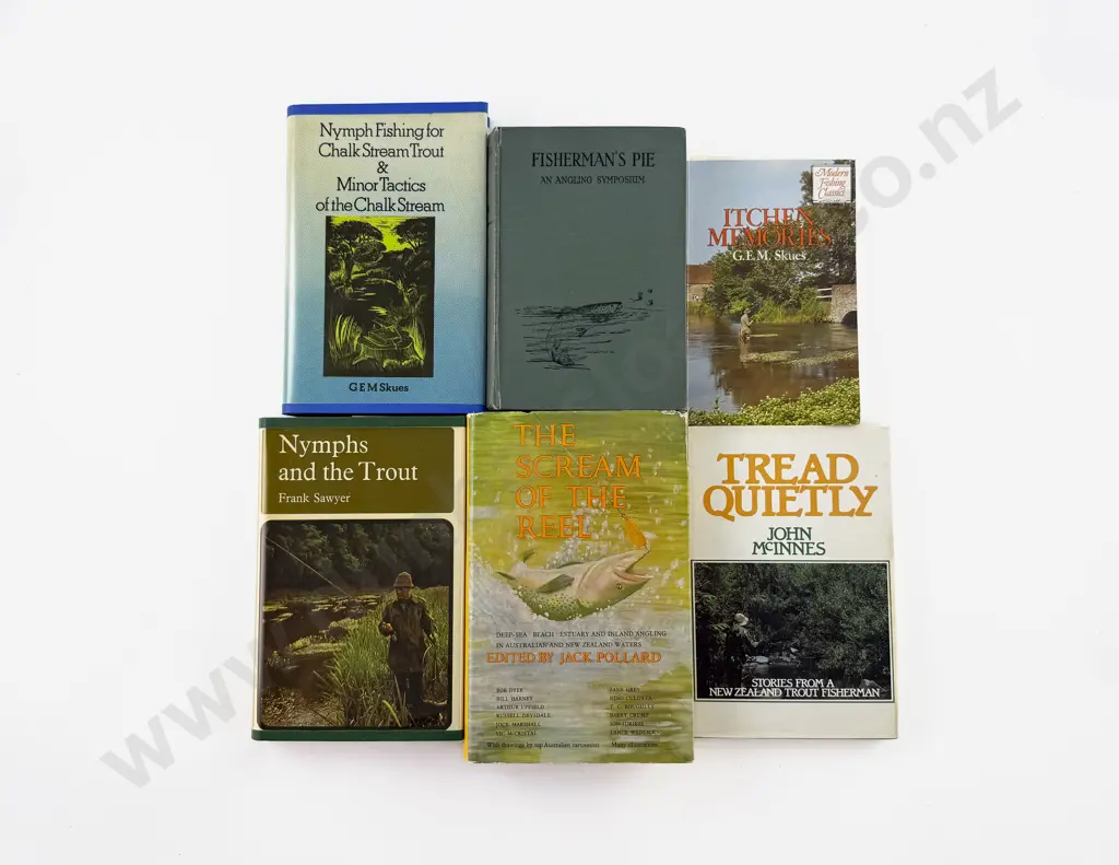 6 Various Books On Fishing Image 1++