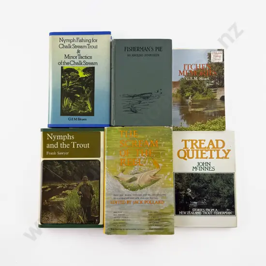 6 Various Books On Fishing