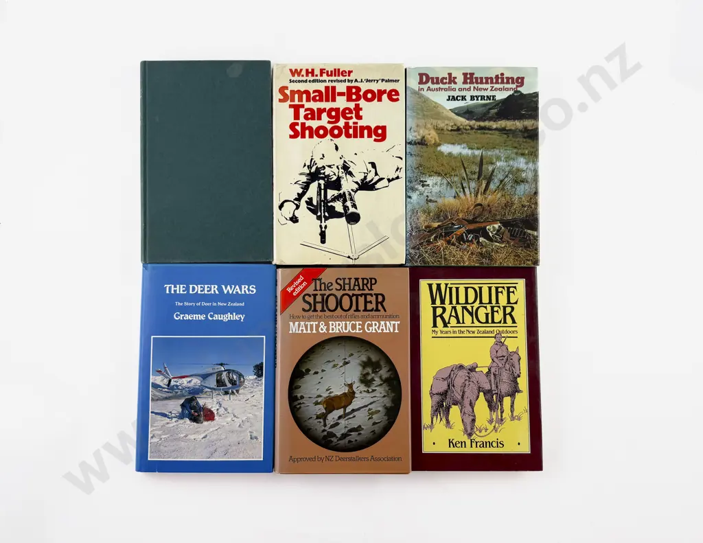 6 New Zealand Hunting Books Image 1++