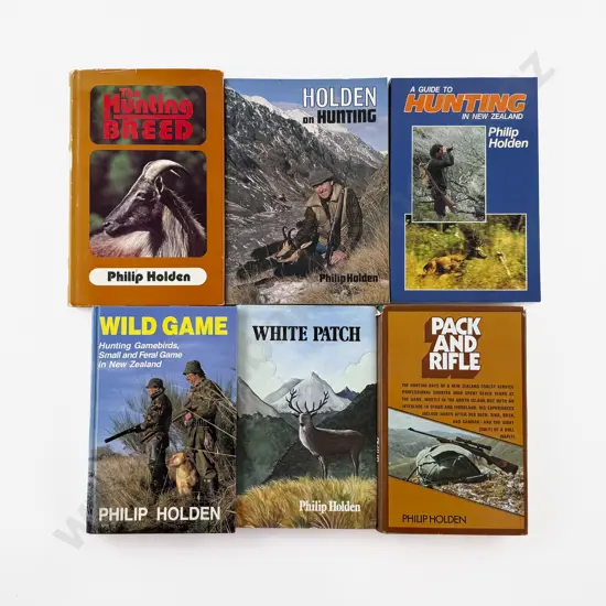 6 Hunting Books by Philip Holden