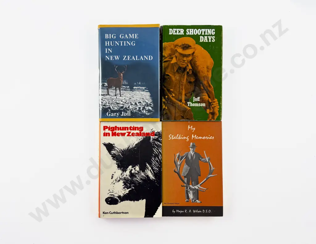 4 New Zealand Hunting Books Image 1++