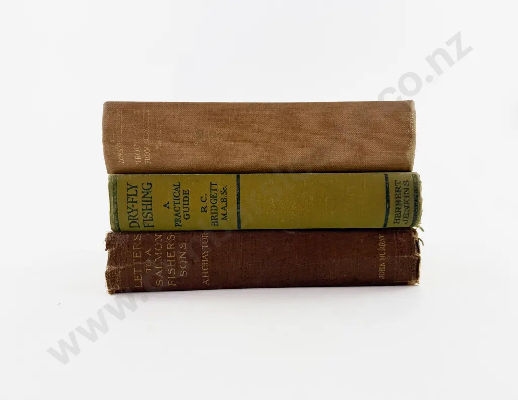 3 Vintage Fishing Books Image 1++