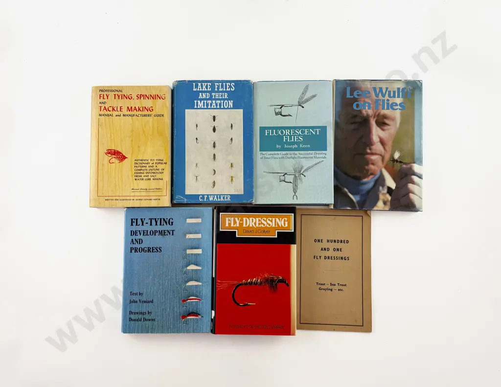 7 Books On Flies & Fly-Tying Image 1++
