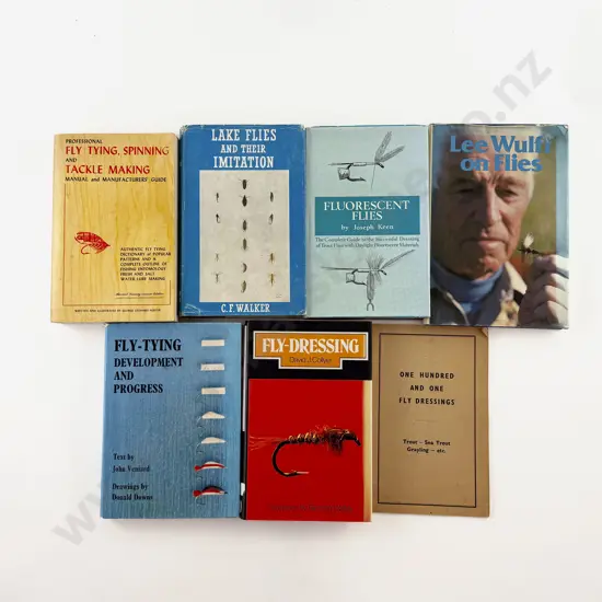7 Books On Flies & Fly-Tying