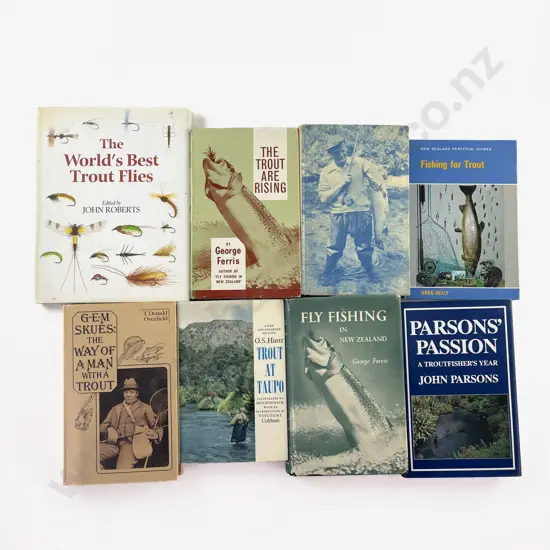 8 Various Fishing Books