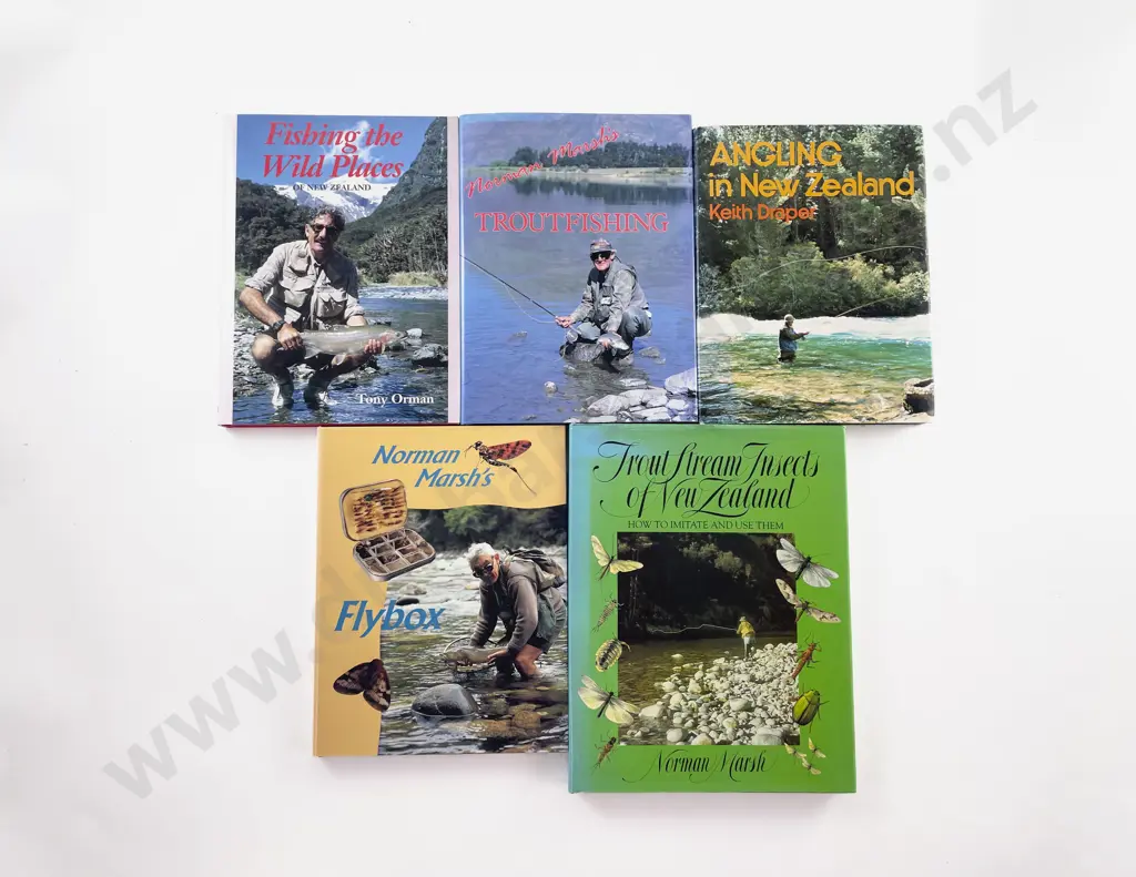 5 New Zealand Fishing Books Image 1++