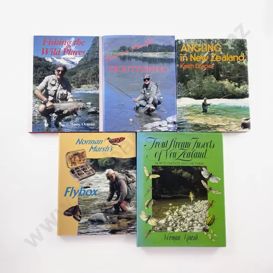 5 New Zealand Fishing Books