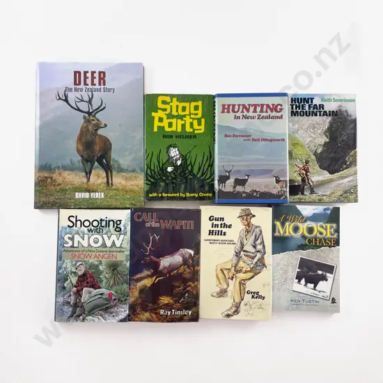 8 New Zealand Hunting Books