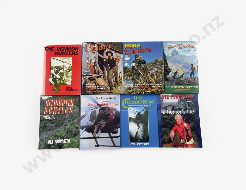 8 New Zealand Hunting Books Image 1++