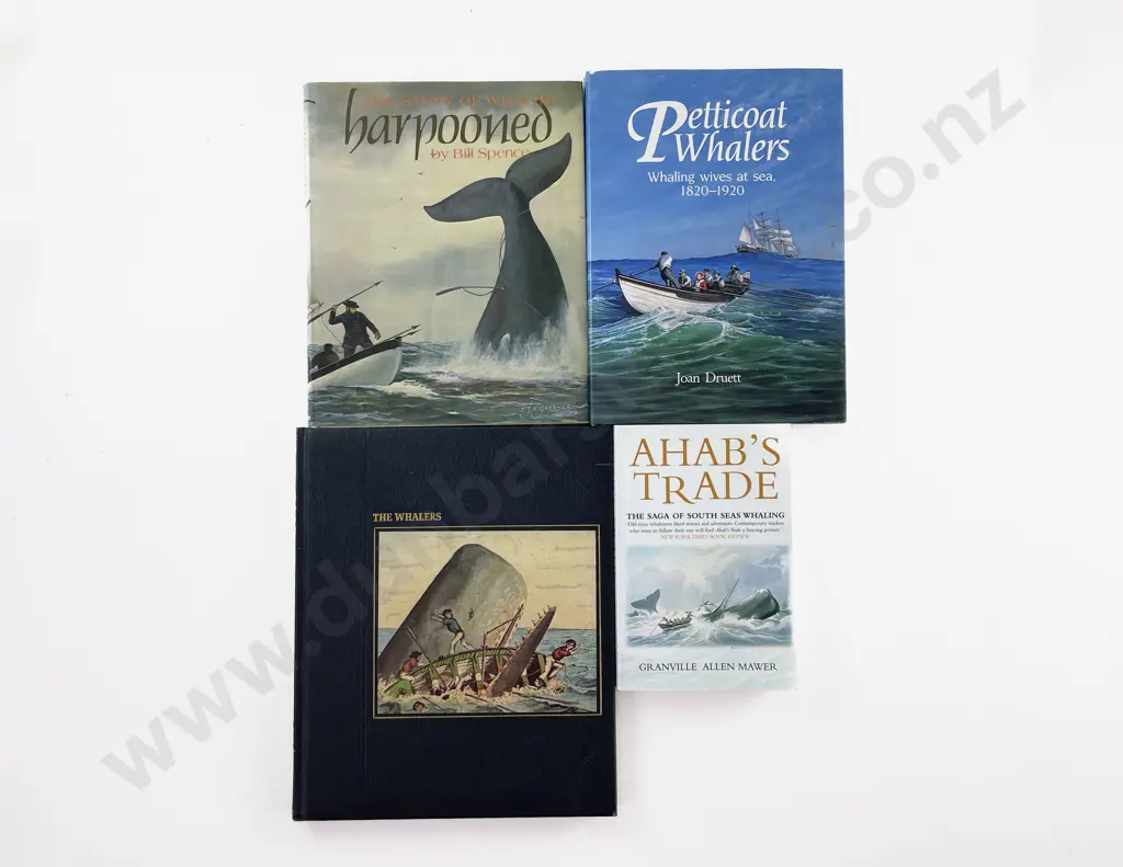 4 Volumes On Whaling Image 1++
