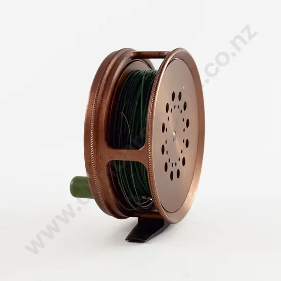 F Stearns & Coy Ltd Christchurch Copper Finish (Perfect Type) Fly Reel