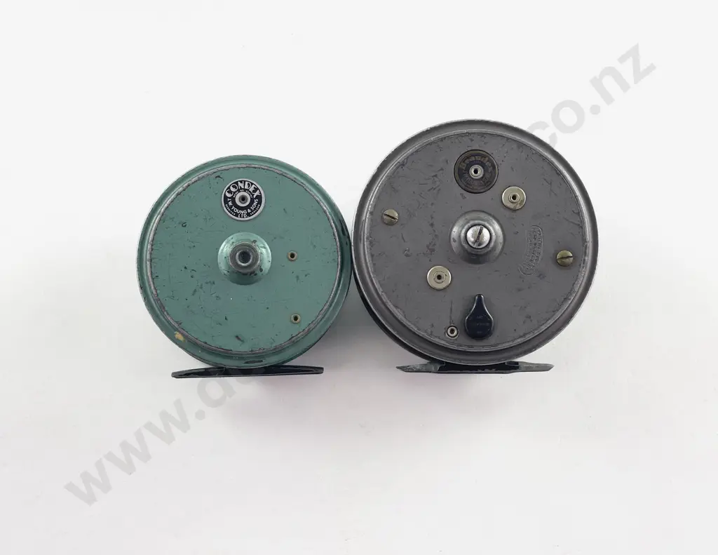 Beaudex & Condex Alloy Fly Reels &With Original Boxes by J. W. Young & Sons Ltd Image 1++