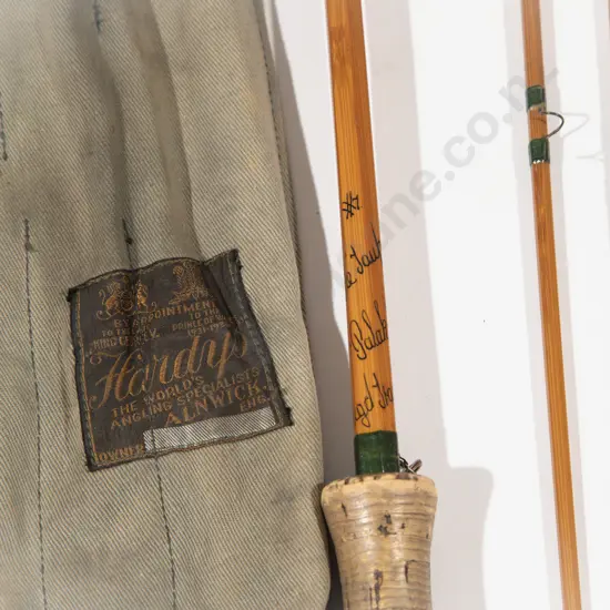 Hardy's "The Taupo" Palakona 3 Pice Split Cane Fly Rod