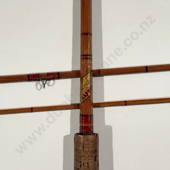 Vintage Allcocks "Sapper" 3 Piece Split Cane Fly Rod