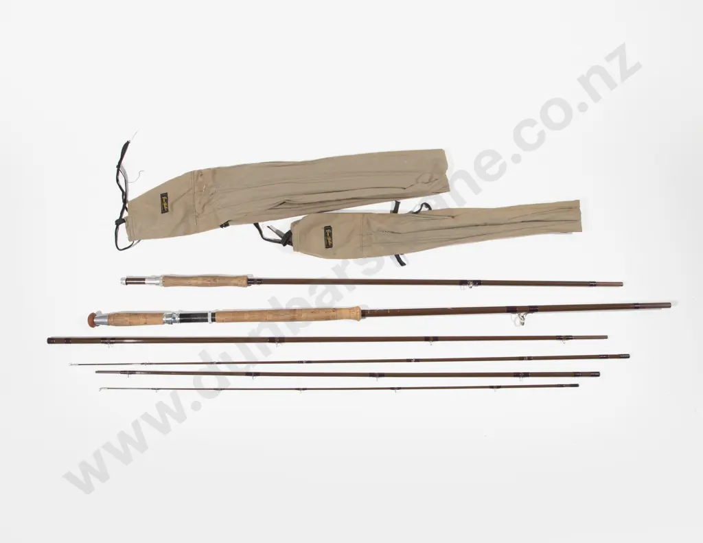 2 Vintage Bruce Walker Fibre Glass Rods Image 1++